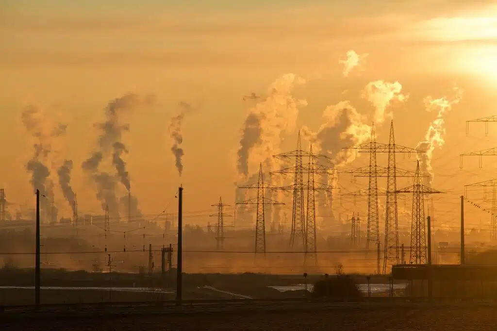 industry, environmental pollution, smog, sunrise, air pollution, air, environmental protection, pollution, nature, smoke, chimney, steam, evening sky, poisonous, environment, power plant, industrial plant, exhaust, factory noise pollution.