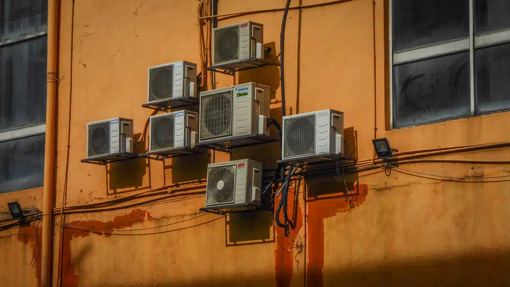 ASHP condenser units requiring a noise impact assessment and consideration of BS 4142.